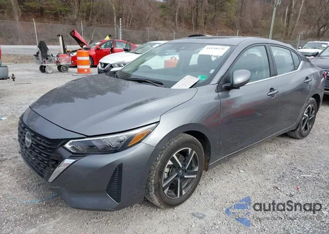 2025 Nissan Sentra Sv from USA, damaged, VIN 3N1AB8CV4SY358301